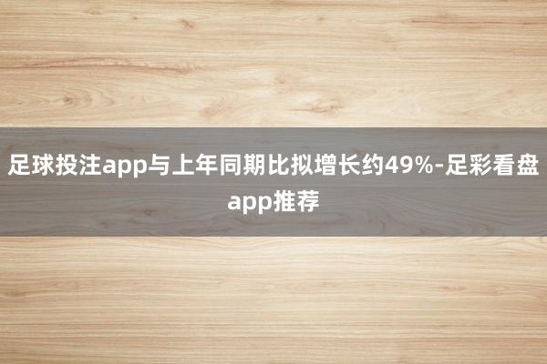足球投注app与上年同期比拟增长约49%-足彩看盘app推荐
